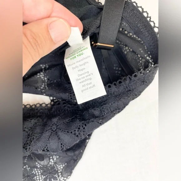 :XL: Aerie Lace Padded Bralette - Picture 4 of 10